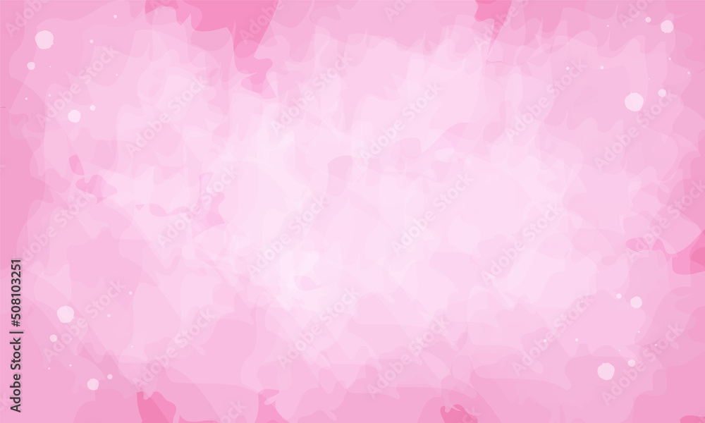 Pink watercolor design background