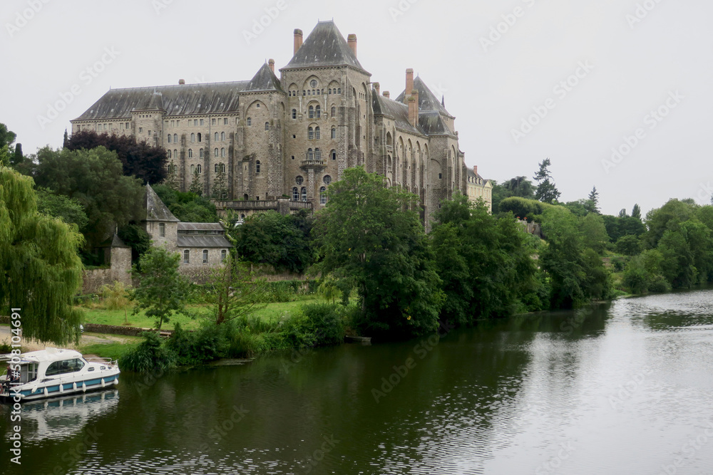 Abbey of Solesmes, Sarthe, France.