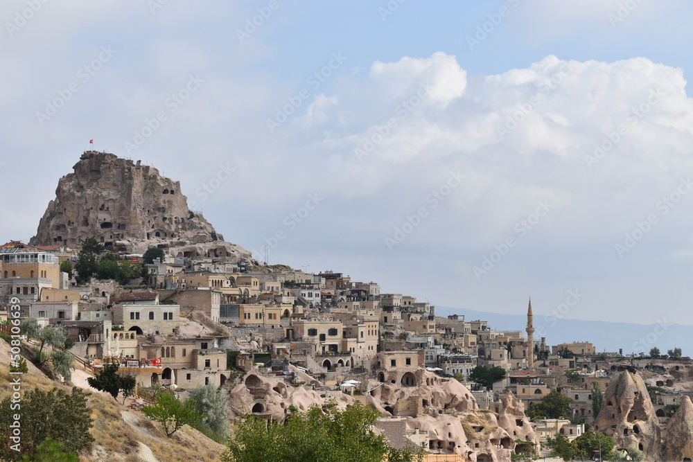 Cappadocia landscape in summer