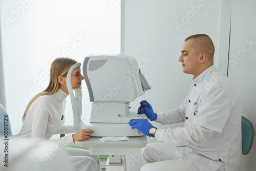 Принти на полотні Eye Test