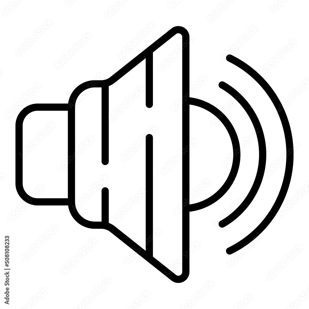 Synthesizer speaker icon outline vector. Dj piano. Audio instrument Synthesizer speaker icon outline vector. Dj piano. Audio instrument