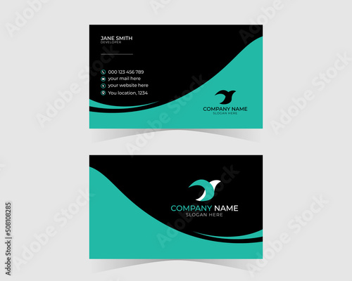 Corporate Business Card Template Design