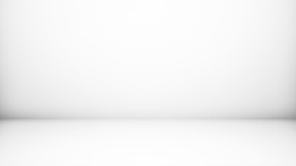 Empty white studio background. Design for displaying product.