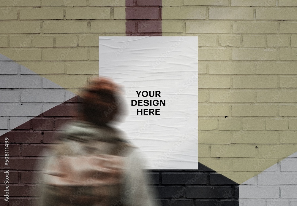 Outdoor Poster Mockup Stock Template | Adobe Stock