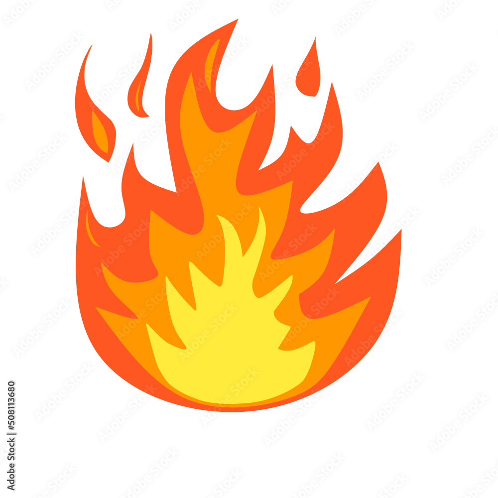 fire symbol icon vector illustration fire symbol icon vector illustration