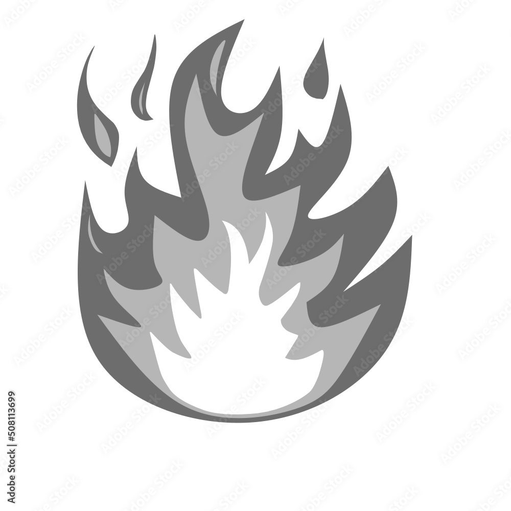 fire symbol icon vector illustration fire symbol icon vector illustration