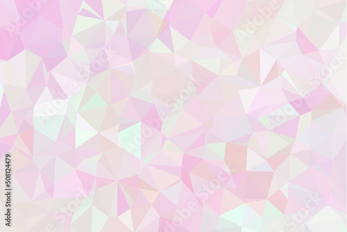 ポリゴン　テクスチャ　ピンク　モザイク