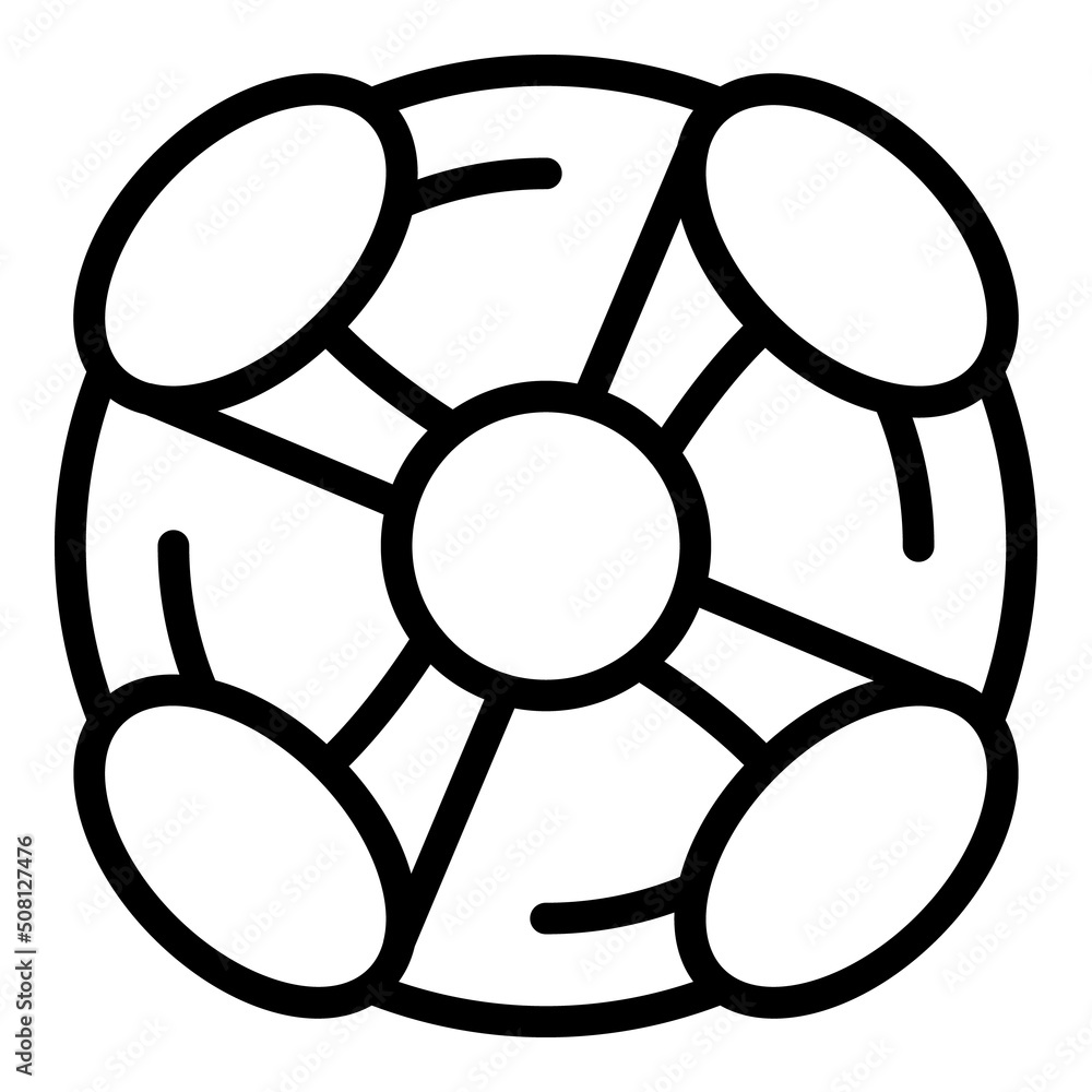 Remodeling table icon outline vector. Wall remodel. Interior service Remodeling table icon outline vector. Wall remodel. Interior service