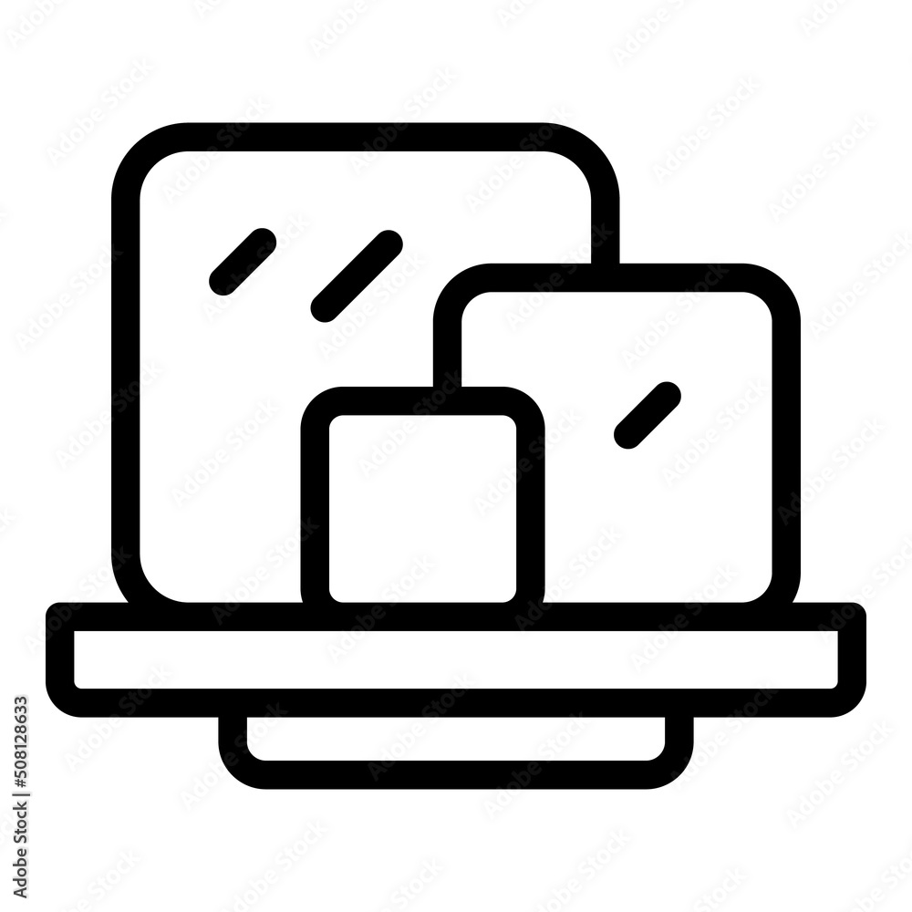 Soy food stand icon outline vector. Soya flour. Milk tofu Soy food stand icon outline vector. Soya flour. Milk tofu