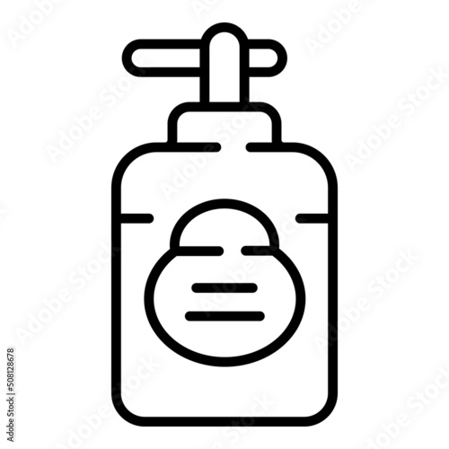 Dispenser olive oil icon outline vector. Bottle food. Virgin extra