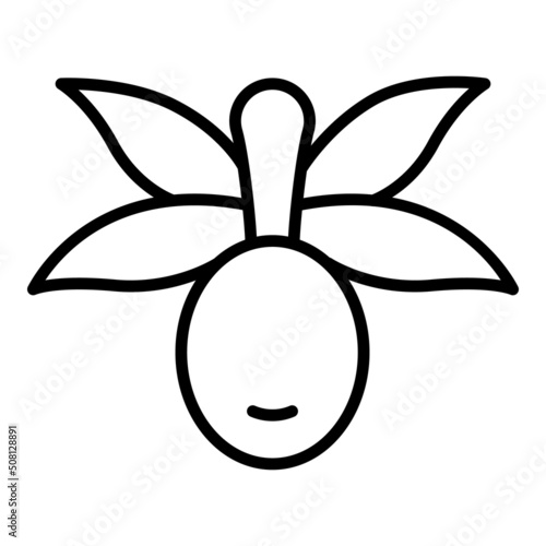 Greek olive icon outline vector. Oil bottle. Vegetable virgin