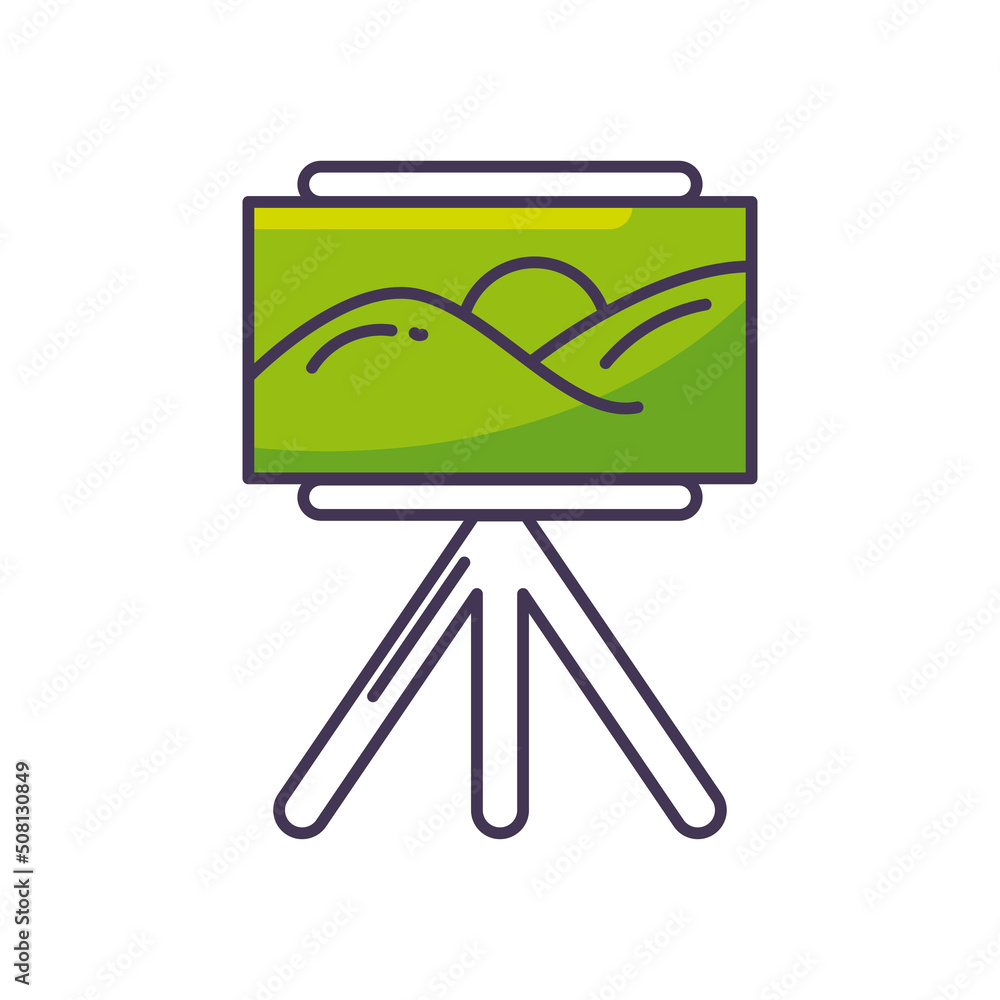 flat green projector screen flat green projector screen