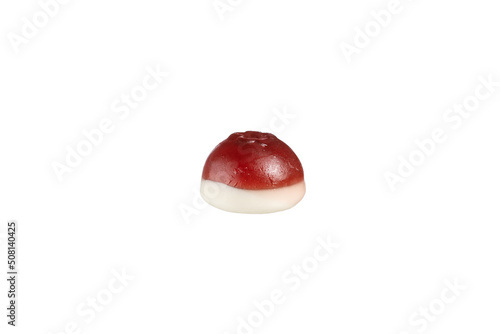 Jelly candy isolated on white background. 
Jelly beans candy on a white background. photo