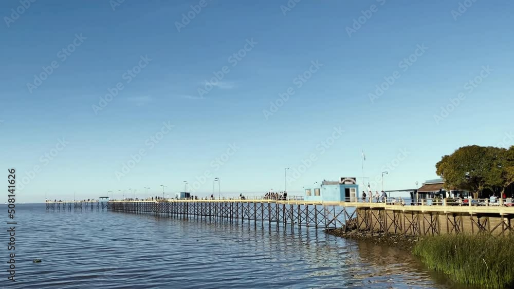 Fishing Pier in Olivos, Buenos Aires province, Argentina. 4K Resolution.
Fishing Pier in Olivos, Buenos Aires province, Argentina. 4K Resolution.
