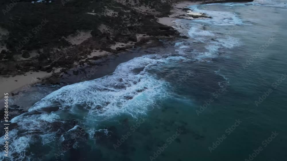 Montforts Surfing Beach Early Morning Sunrise Surfing Ocean Coast Sea Montforts Surfing Beach Early Morning Sunrise Surfing Ocean Coast Sea