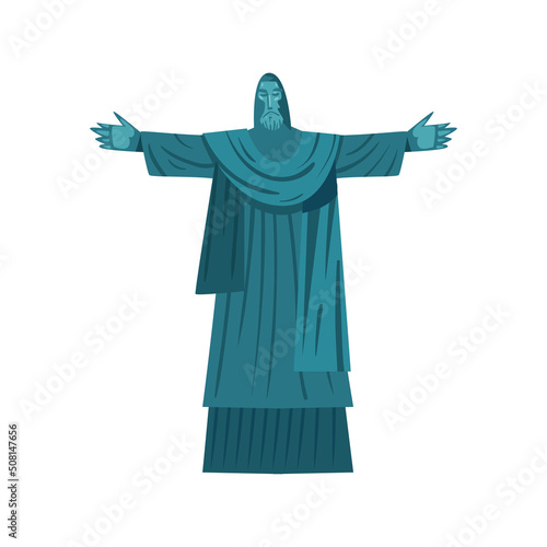 flat redeemer christ design