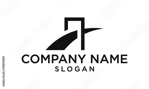bridge logo icon vector illustration