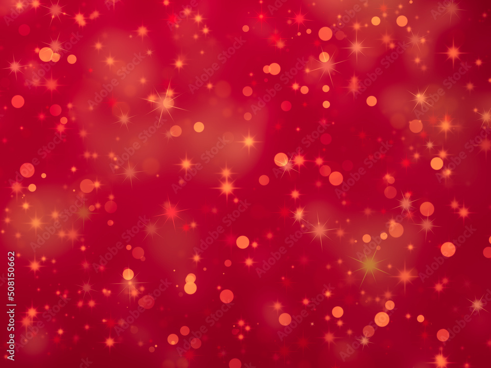 Abstract red, gold glitter defocus lights on stars pattern background. Ideal for Christmas card, Background ,web Display etc., Abstract red, gold glitter defocus lights on stars pattern background. Ideal for Christmas card, Background ,web Display etc.,