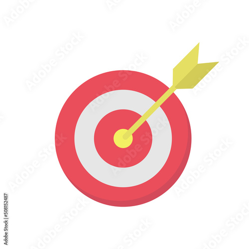 target icon design template vector illustration