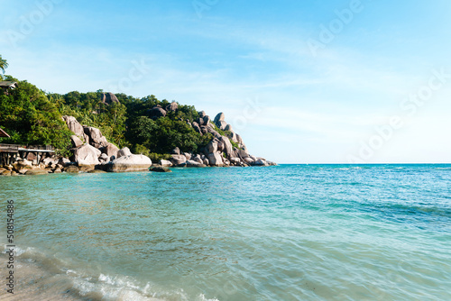 summer tropical beach and sea scenery © artrachen