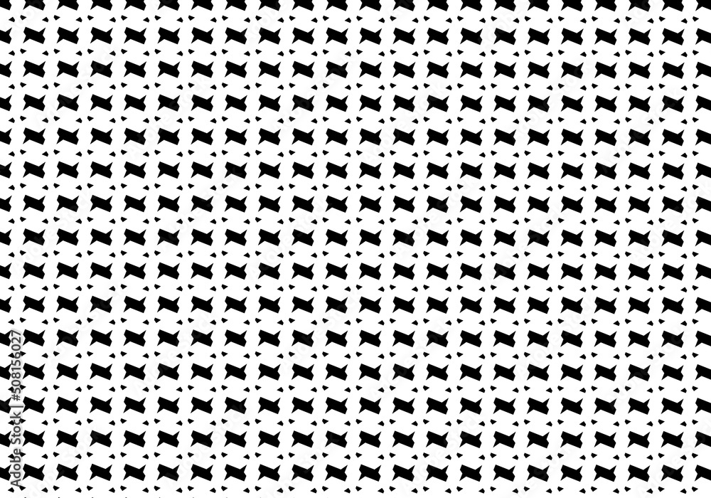 black abstract geometric pattern with white background colour cloth pattern