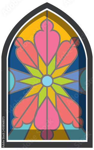Church stained glass window