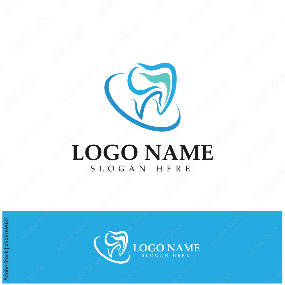 Dental Logo Design vector template.Creative Dentist Logo. Dental Clinic Vector Logo. Dental Logo Design vector template.Creative Dentist Logo. Dental Clinic Vector Logo.