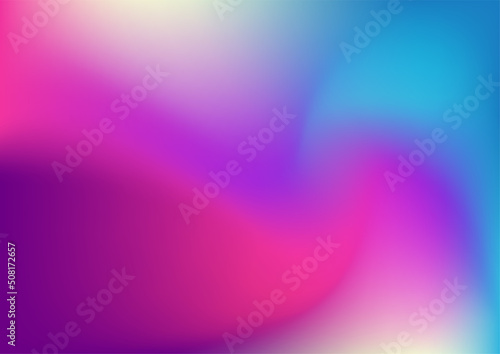 Blue red green purple pink orange blur abstract gradient background © SyahCreation