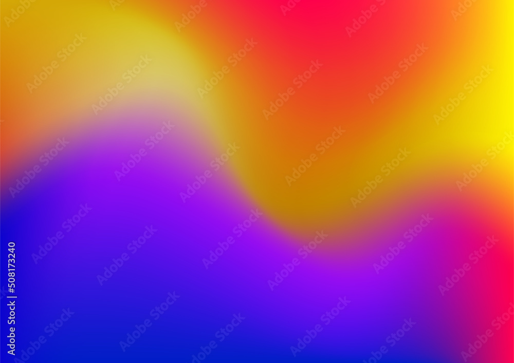 Abstract blurred gradient background in bright colors Abstract blurred gradient background in bright colors