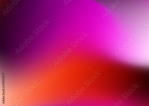 Abstract gradient blurred background with orange blue pink purple violet neon and bright colors