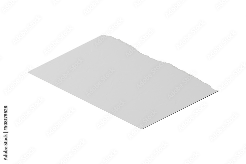 isometric view blank book magazine paper mockup illustration 3d render isolated on white background isometric view blank book magazine paper mockup illustration 3d render isolated on white background