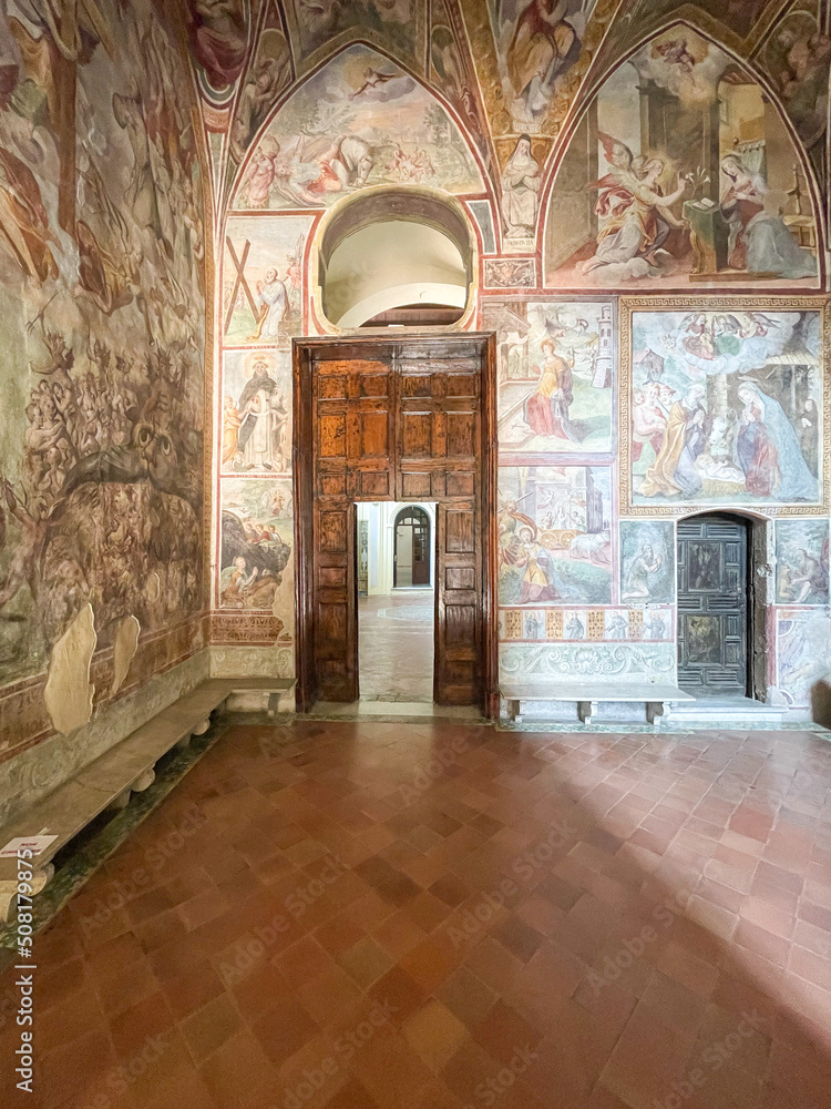 Fototapeta premium Complesso Monumentale di Santa Chiara