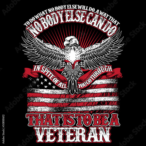 Veteran it can be used for Merchandise, digital printing, screen-printing or t-shirt etc.