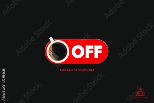 coffee on/off ad image