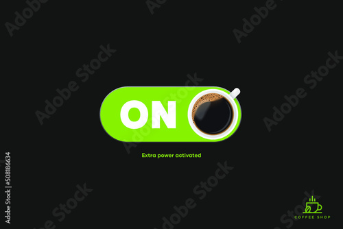coffee on/off ad image
