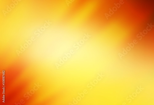 Light Orange vector blurred template.