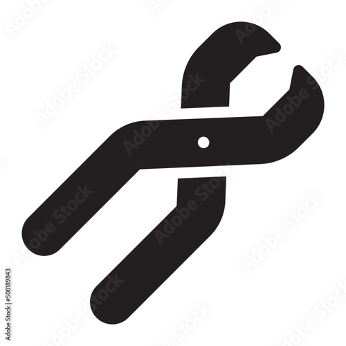 nippers glyph icon