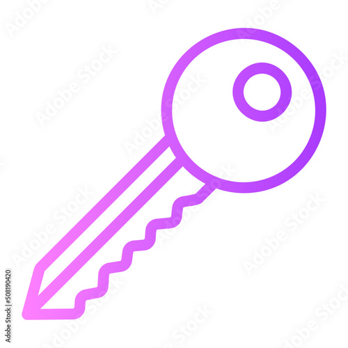 key gradient icon