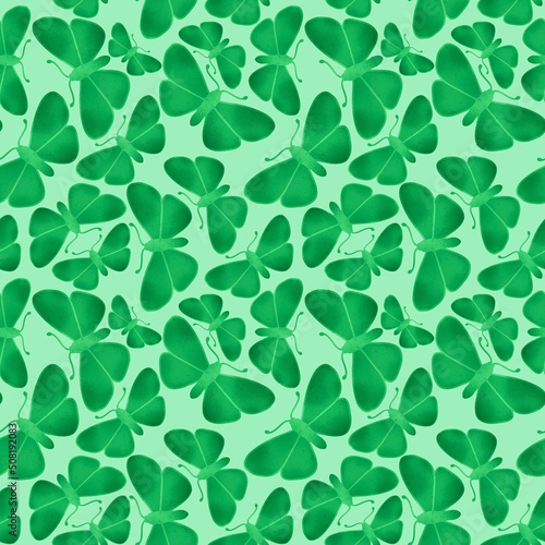 Wallpaper Mural Summer seamless cartoon butterfly pattern for kids and gifts and cards and linens and fabrics and wrapping paper Torontodigital.ca