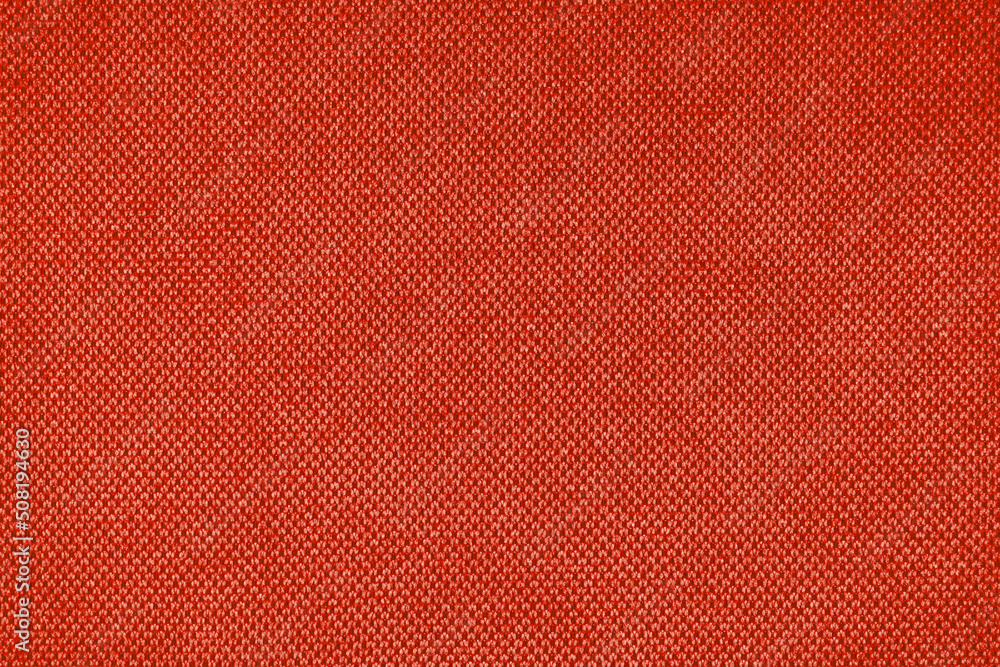 Texture background of velours red fabric. Fabric texture of upholstery furniture textile material, design interior, wall decor. Fabric texture close up, backdrop, wallpaper. Texture background of velours red fabric. Fabric texture of upholstery furniture textile material, design interior, wall decor. Fabric texture close up, backdrop, wallpaper.