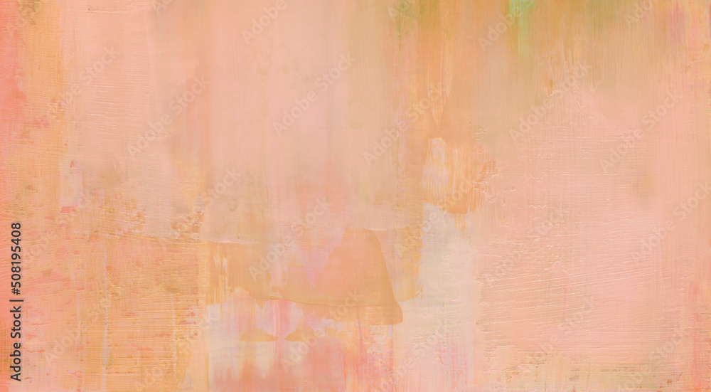 Fototapeta premium Abstract art. Pastel background. Versatile artistic image for creative design projects: posters, banners, cards, magazines, book covers, prints and wallpapers. Acrylic on panel.