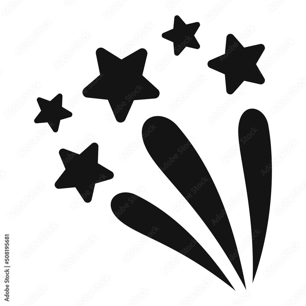 Triumph firework icon simple vector. Party event Triumph firework icon simple vector. Party event