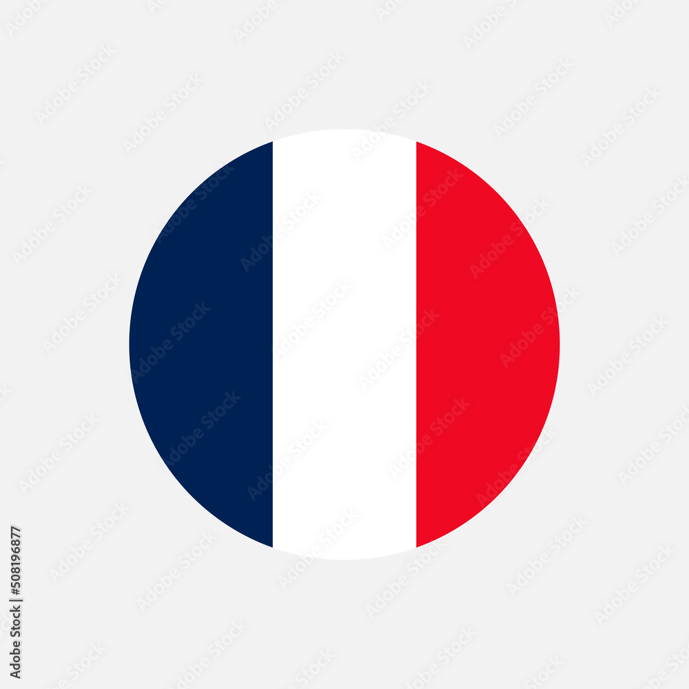 Country France. France flag. Vector illustration. Country France. France flag. Vector illustration.