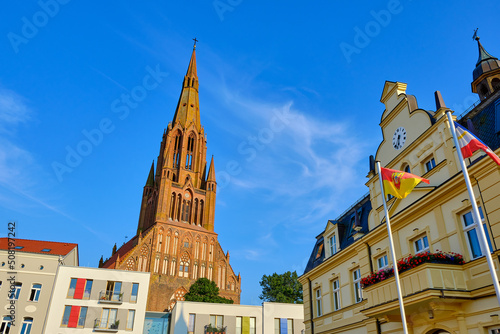 Hanseatic Town of Demmin, Mecklenburg-Western Pomerania, Germany photo