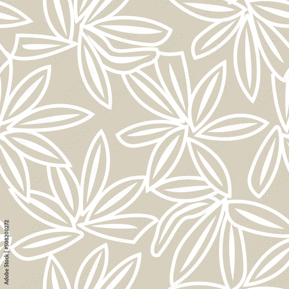 Floral Brush strokes Seamless Pattern Design Floral Brush strokes Seamless Pattern Design