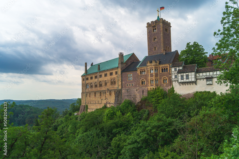 Wartburg Castle is a monument of the cultural history of Germany and Europe