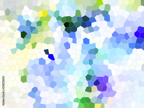 Obraz na płótnie Mosaic, illustration, graphic, colors, stained glass, painting, colorful background, wallpaper w salonie