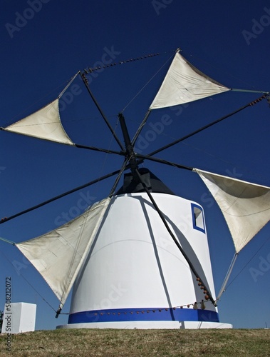 Traditional windmill in Odemira, Alentejo - Portugal  photo