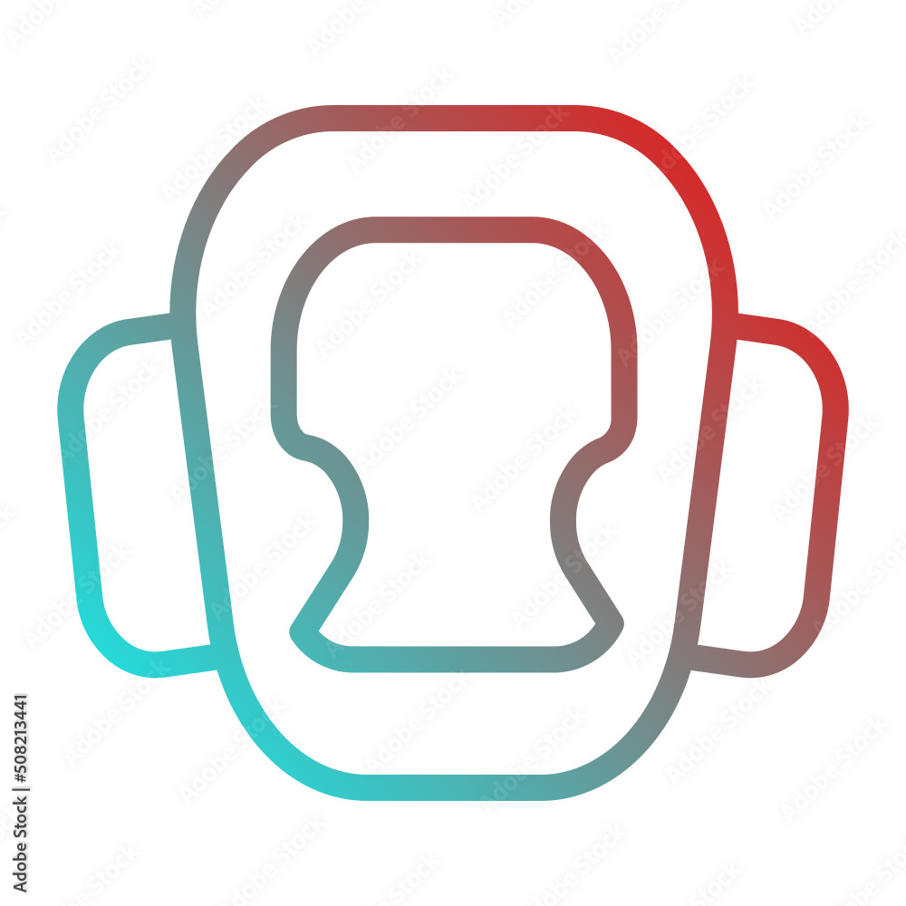 boxing helmet icon