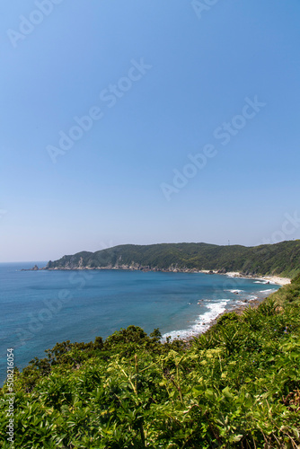 南さつま市後浜展望所の眺望と野間岬 © norinori303